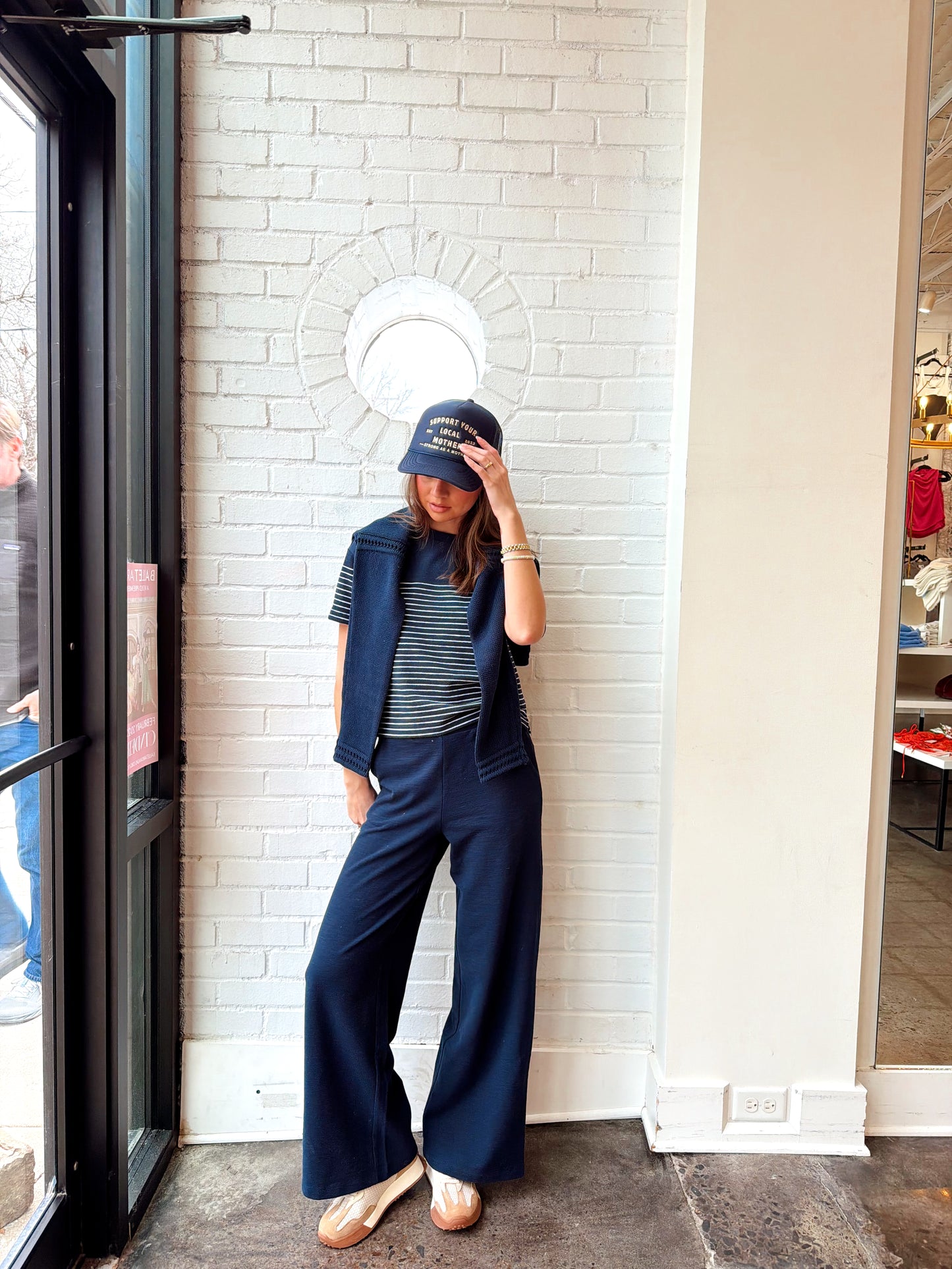 ANDREW WIDE LEG PANT