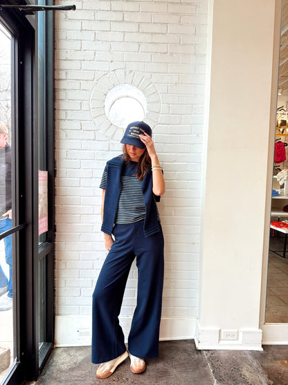 ANDREW WIDE LEG PANT