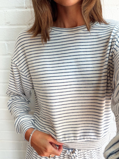 CLASSIC STRIPE LS TOP