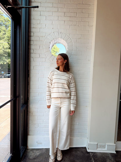 DARBY STRIPE SWEATER