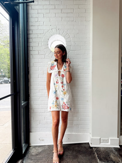 WILLOW EMBROIDERED MINI