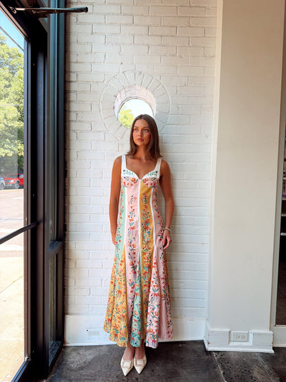 IBIZA FLORAL DRESS