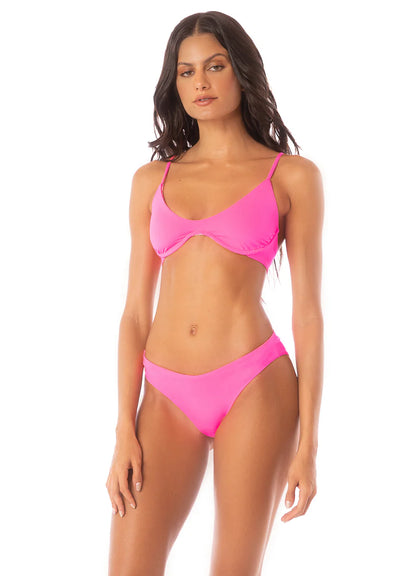 FUCSHIA SUBLIMITY CLASSIC BIKINI BOTTOM