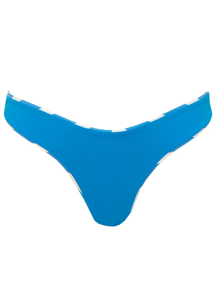 AZURE STRIPES SPLENDOUR REGULAR RISE BOTTOM