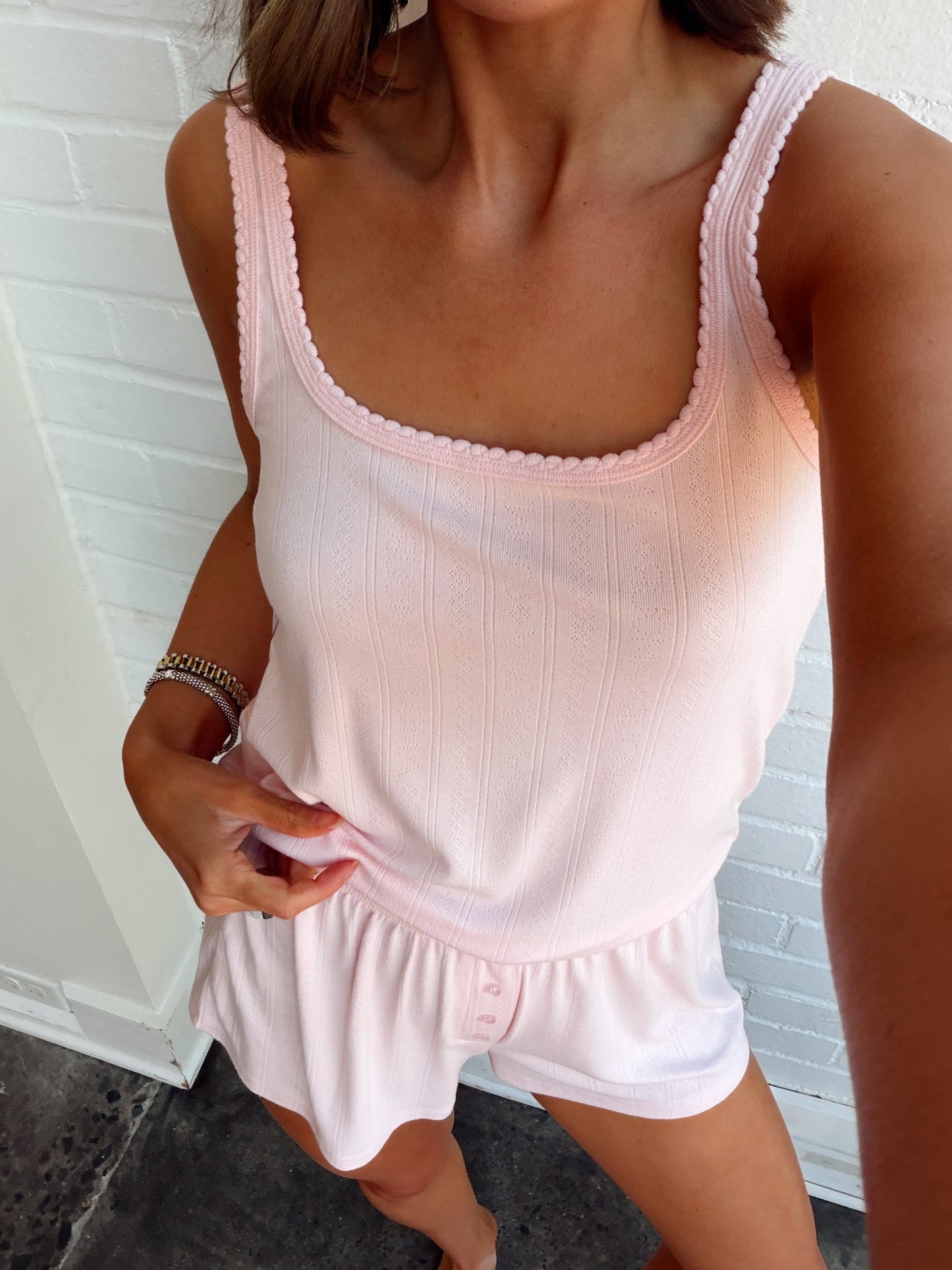 BLISSFUL TANK SHORTIE SET