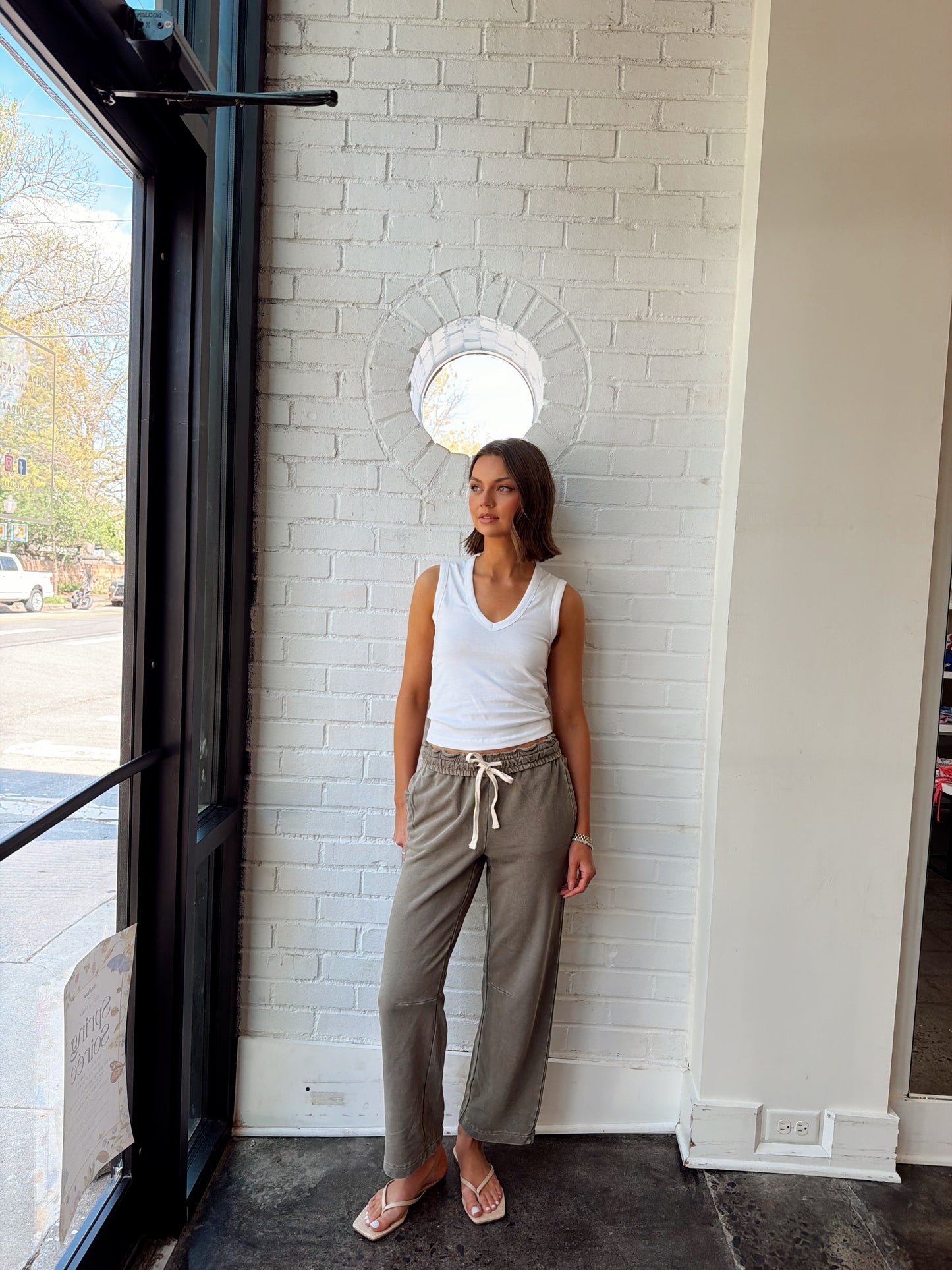 PADMALA FRENCH TERRY PULL ON PANT