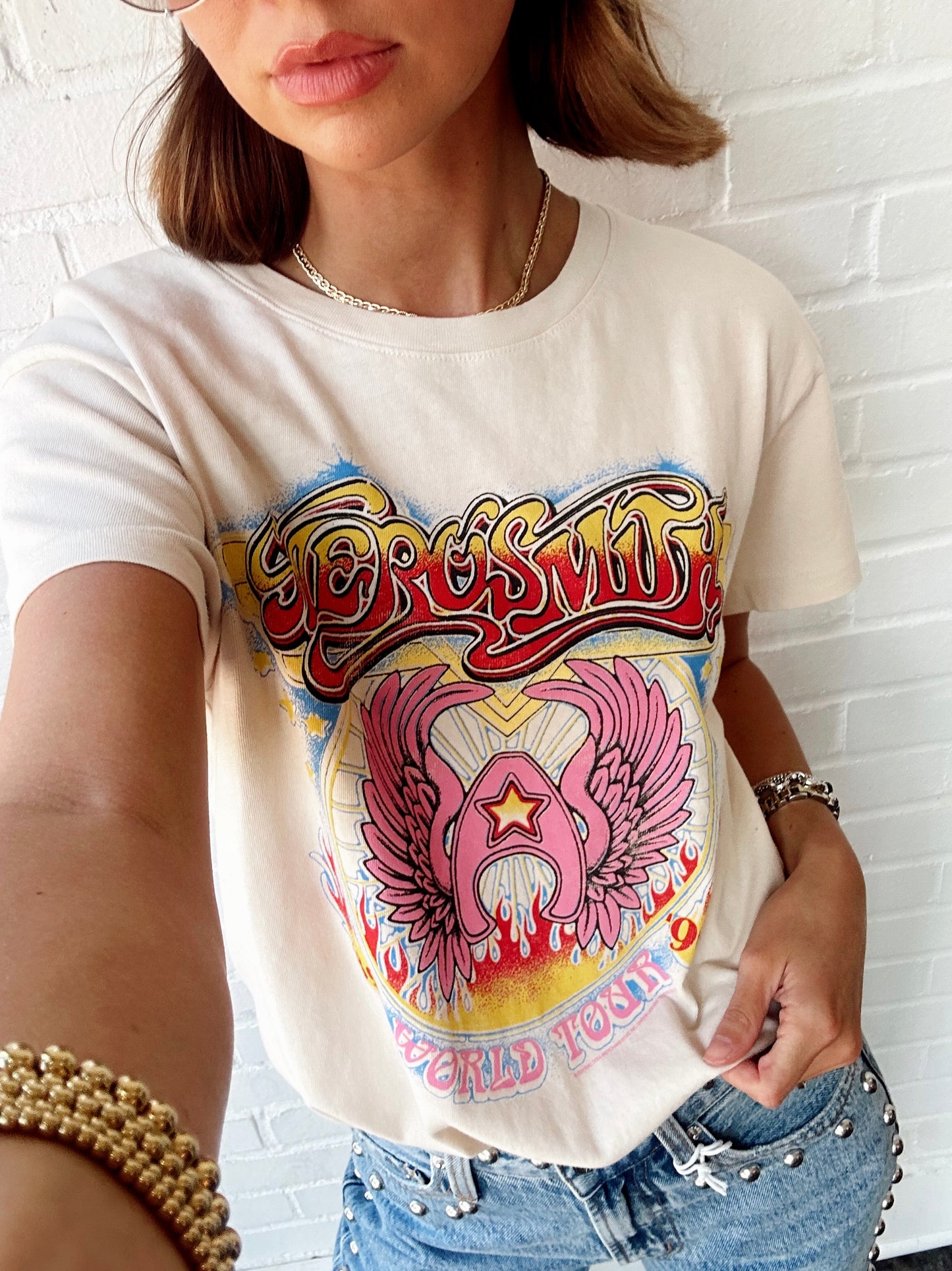 AEROSMITH WORLD TOUR TEE