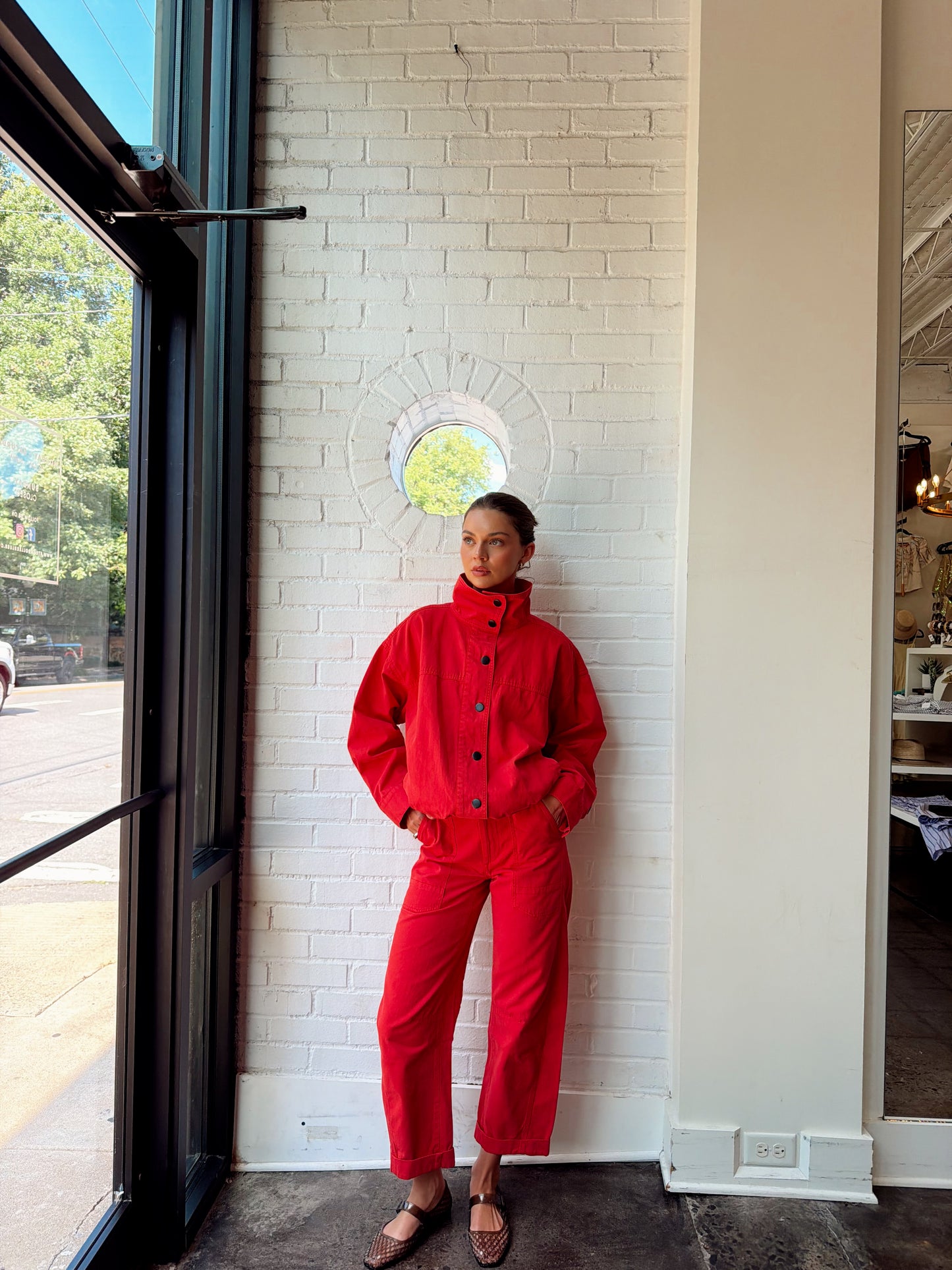 LIBERTY FUNNEL NECK JACKET