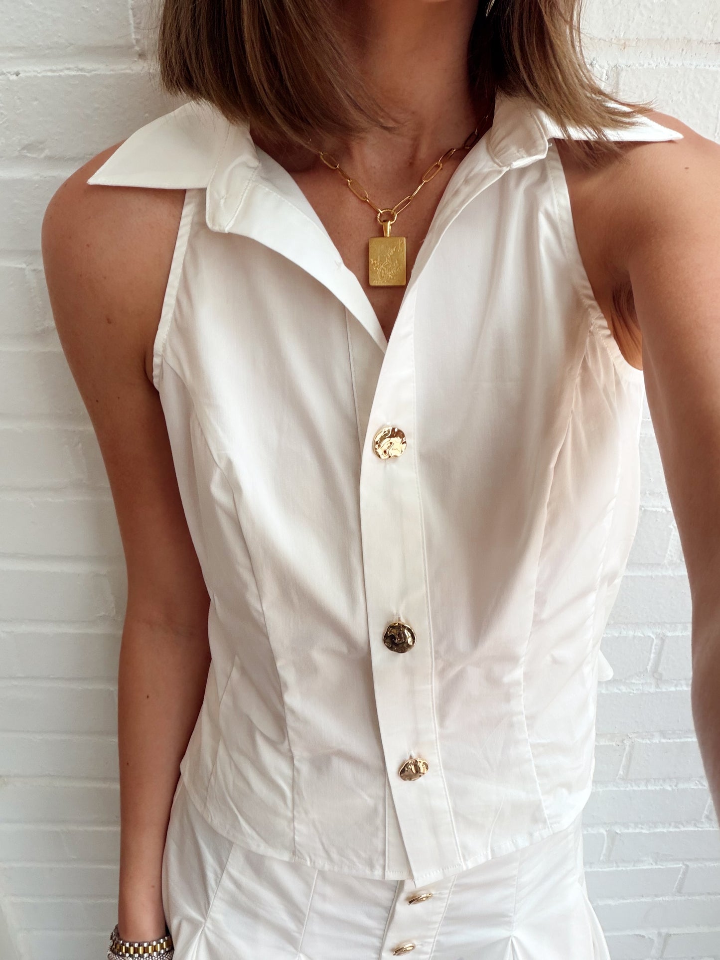 POPPY SLEEVELESS TOP