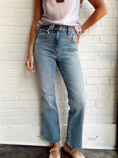 SOHO HIGH RISE ANKLE FLARE
