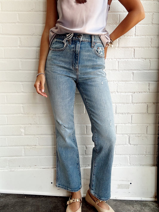 SOHO HIGH RISE ANKLE FLARE