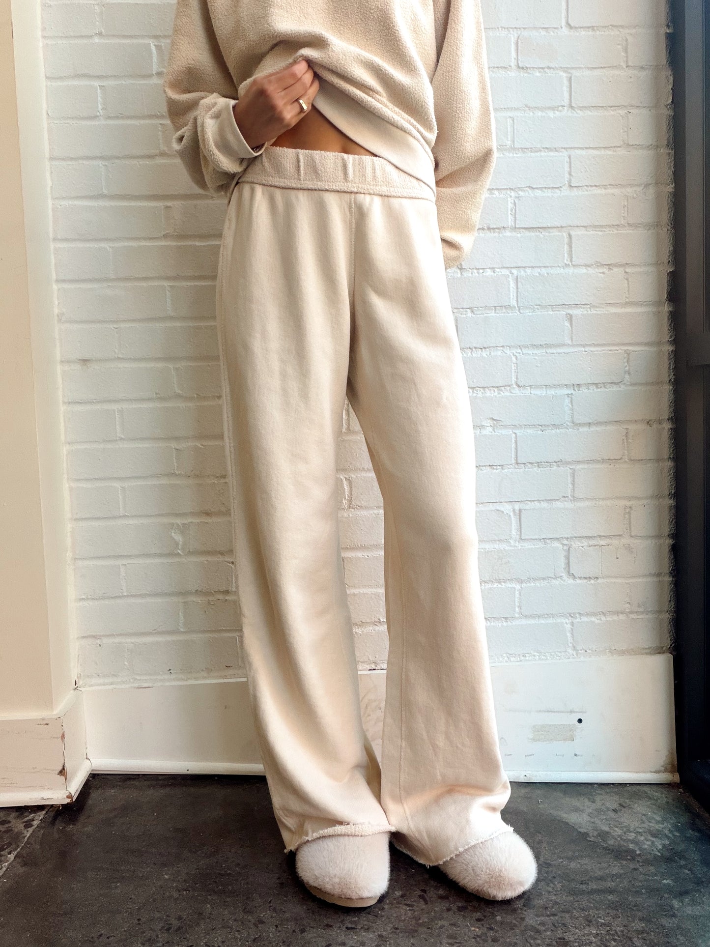 MARLEY REVERSE FLEECE PANT