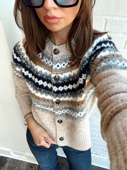 FAIR ISLE CARDIGAN