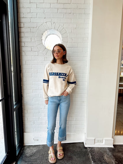 AEROSMITH DREAM ON REVERSE RAGLAN CREW