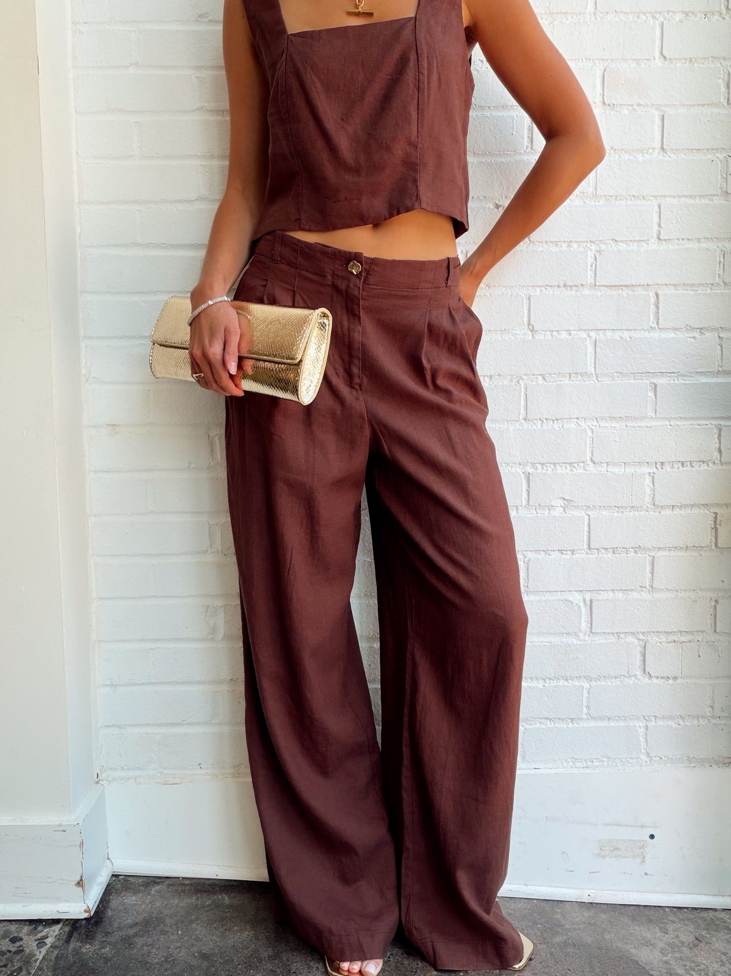 MAGNOLIA LINEN PANT
