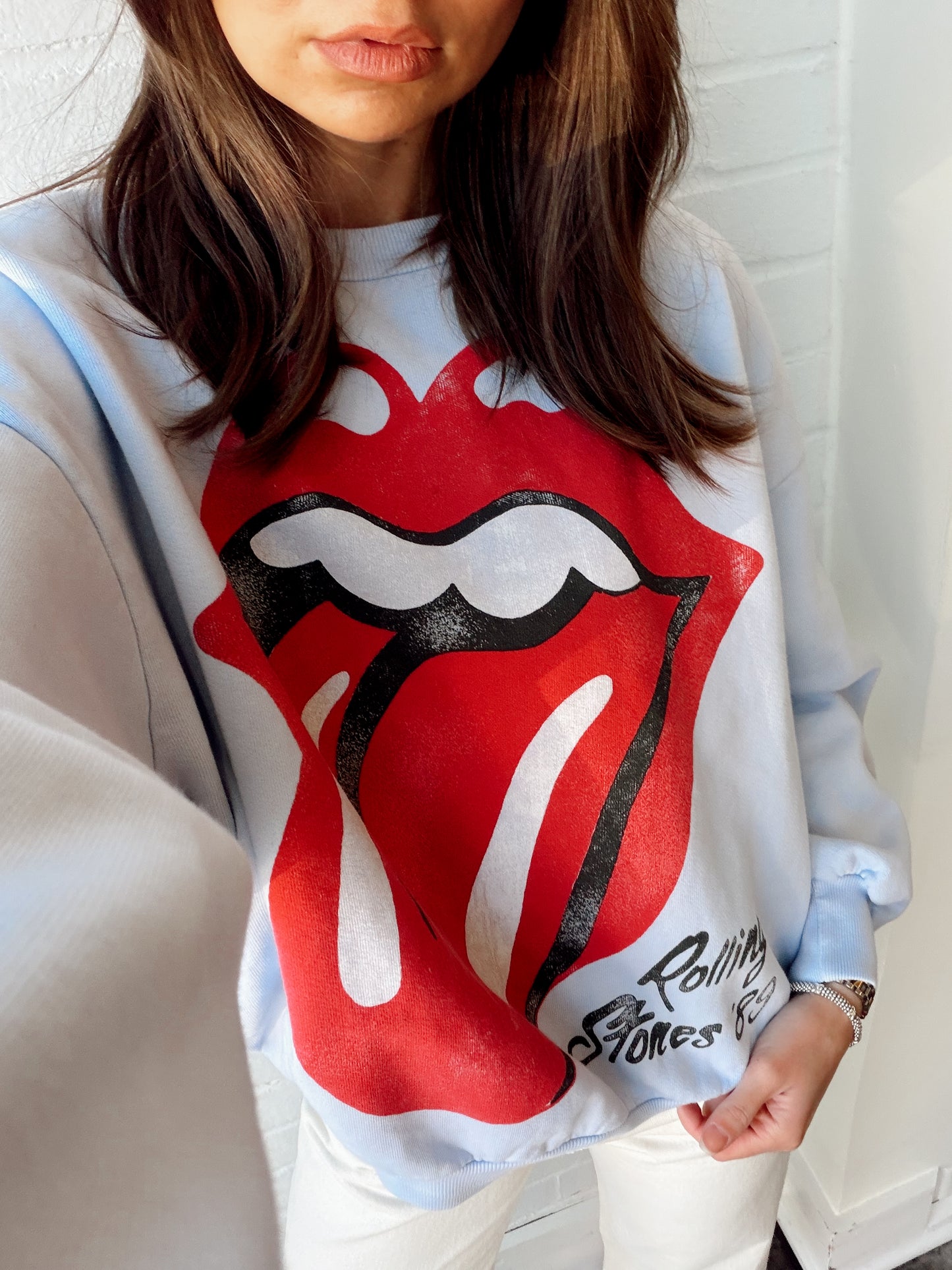 ROLLING STONES OVERSIZED SWEATSHIRT