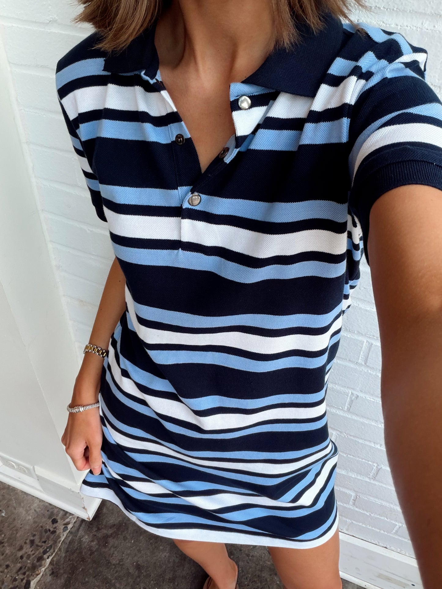 JAMILLA SHORT SLEEVE POLO DRESS