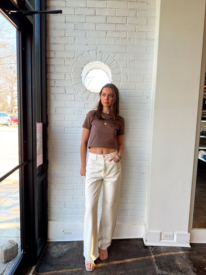 LOW SLUNG BAGGY 30.5"- BROWN RICE