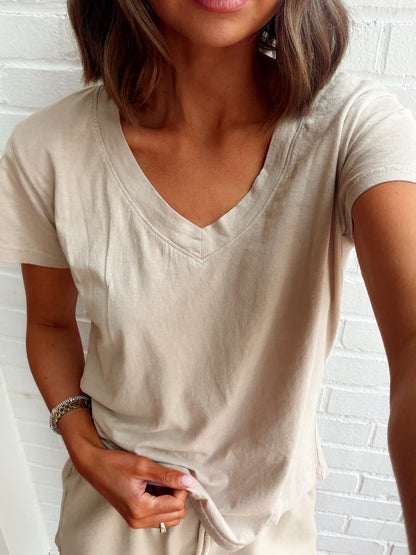 HENDRIX COTTON SS BOXY TEE