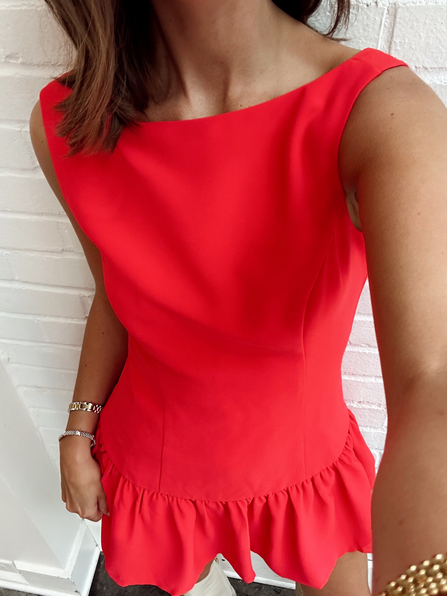 KATINA SKORT ROMPER
