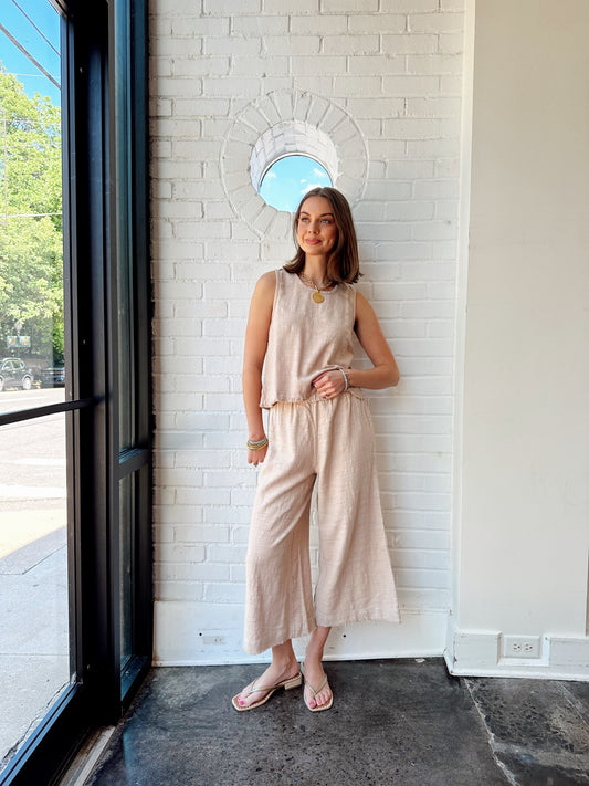 CROP BEACH PANT