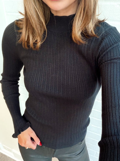 ESSENTIAL KNIT L/S TOP