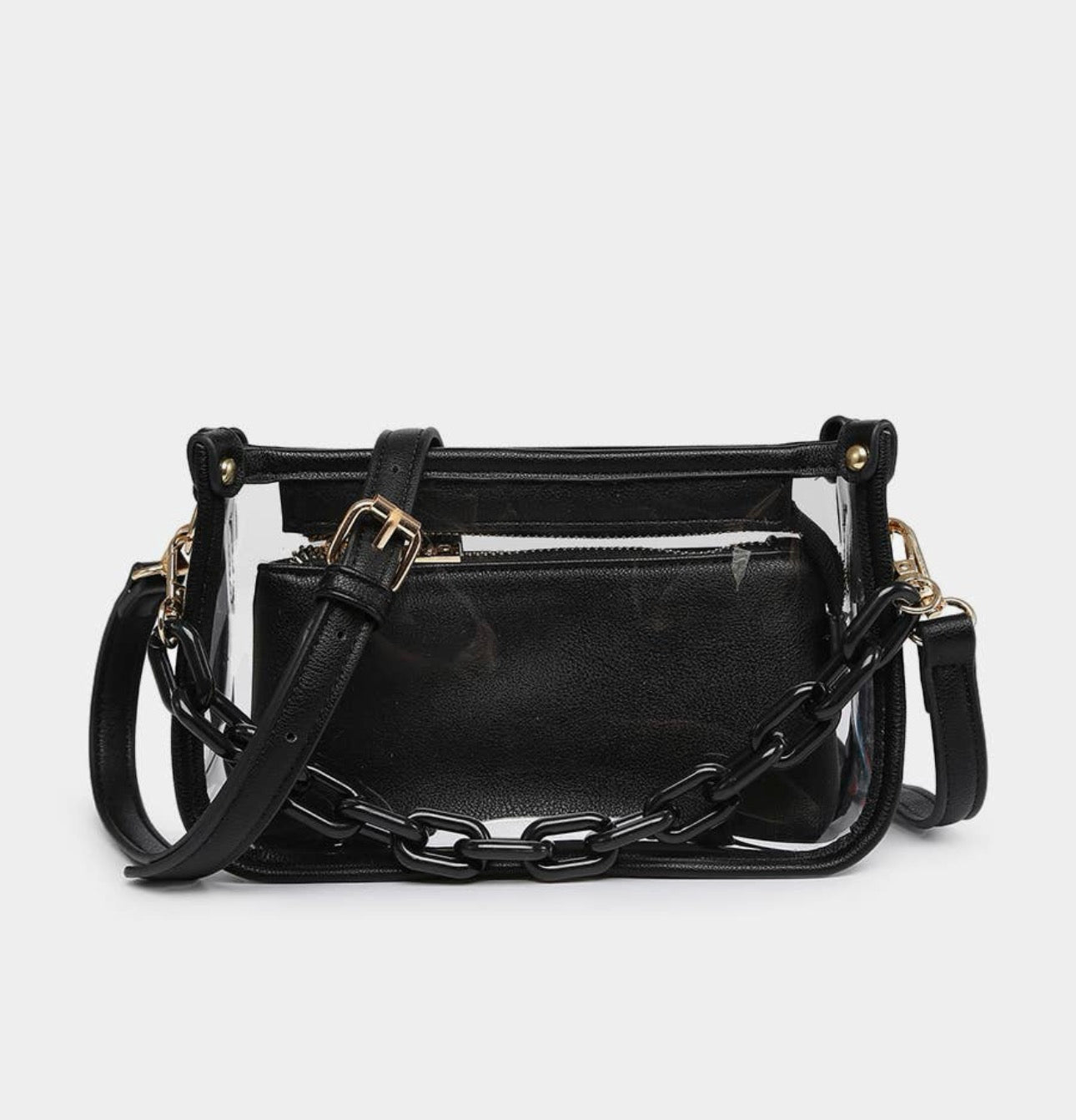 JESSICA CLEAR CROSSBODY