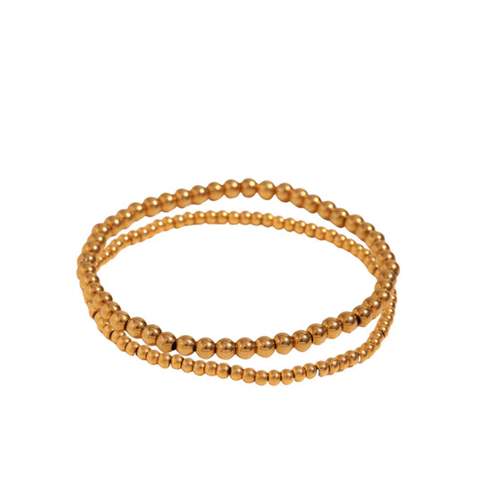 S/M BEADED BRACELET STACK