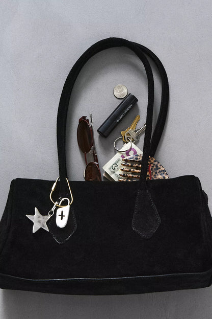 SIERRA SUEDE SHOULDER BAG