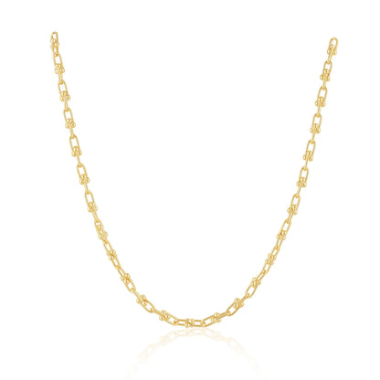 U LINK CHAIN NECKLACE-3MM