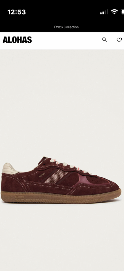 TB.490 RIFE LEATHER SNEAKERS