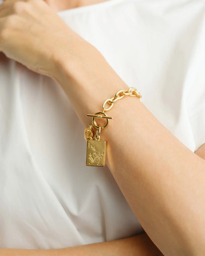 BIRD BAM MAHJONG TILE BRACELET