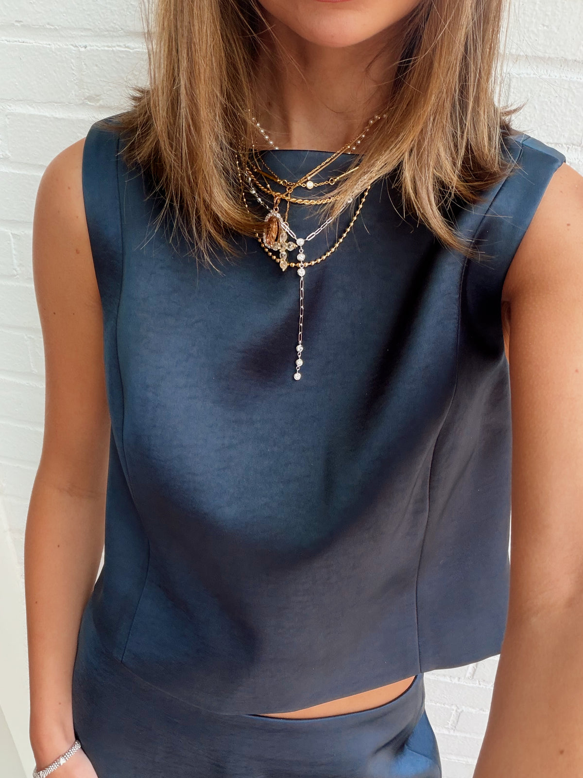 THE SATIN TOP