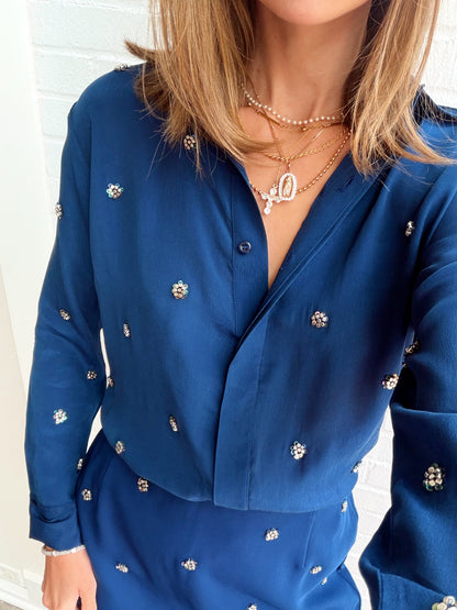 SIENNA SEQUIN SHIRT